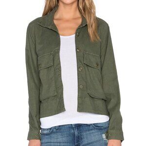 THE GREAT. Olive Utility Jacket